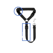 Solid Two-in-one Pet Car Seat Belt Lead Leash BackSeat Safety Belt Adjustable Harness For Kitten Dogs Collar Pet Accessories