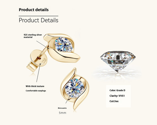 Affordable Luxury Fashion High-grade Moissanite 