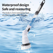 electric cleaning brush for kitchen and bathroom