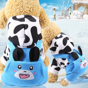 New Year Dog Cat Clothes Accessories Pet Supplies Fall winter Four Legged Cotton-padded Clothes