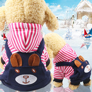 New Year Dog Cat Clothes Accessories Pet Supplies Fall winter Four Legged Cotton-padded Clothes