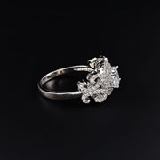 affordable luxury zircon engagement ring
