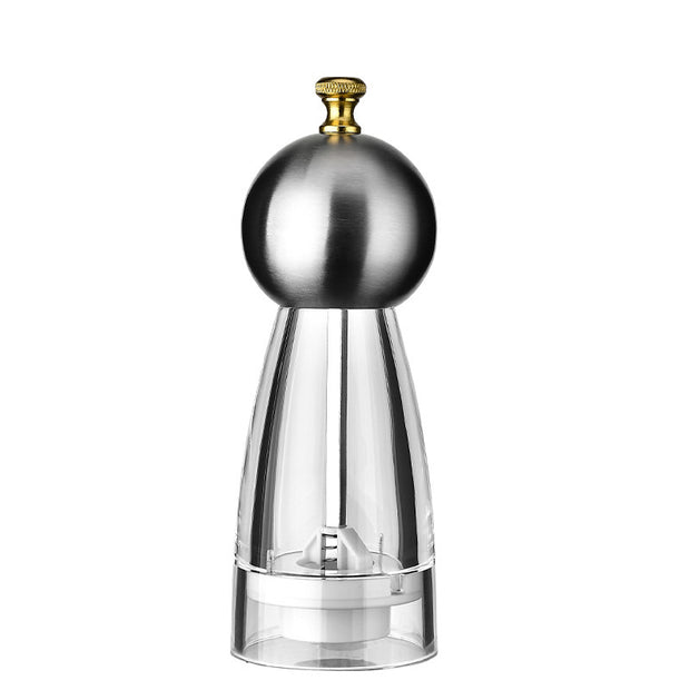 Acrylic Ceramic Core Manual Pepper Grinder Kitchen Gadget