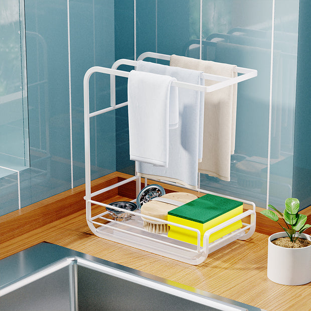 kitchen sink wall mount storage