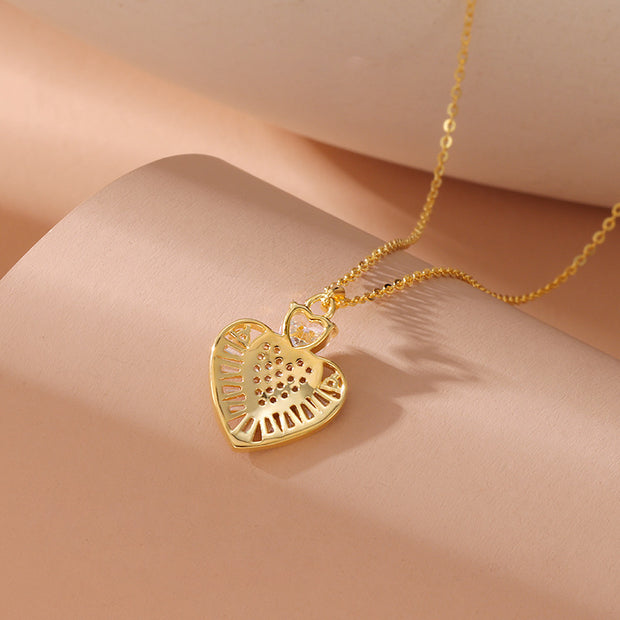 affordable luxury love necklace