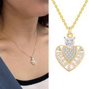 affordable luxury love necklace