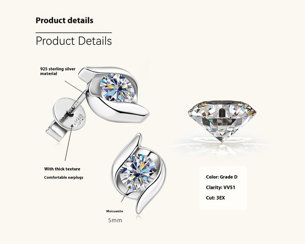 Affordable Luxury Fashion High-grade Moissanite 