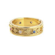 affordable luxury geometric zircon ring