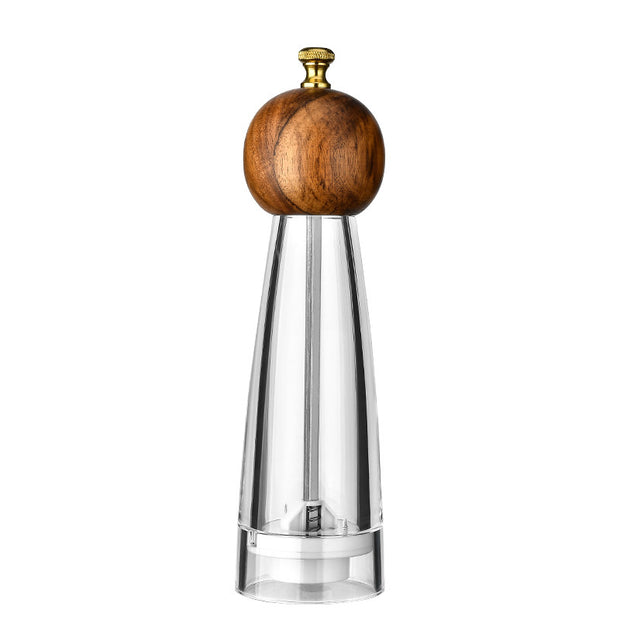 Acrylic Ceramic Core Manual Pepper Grinder Kitchen Gadget