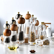 Acrylic Ceramic Core Manual Pepper Grinder Kitchen Gadget