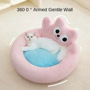 Autumn And Winter New Product Cat Nest Pet All Seasons Universal Warm Cat Cushion Bed Sofa Pet Supplies Puppy Accessories