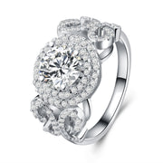 affordable luxury zircon engagement ring