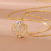 affordable luxury love necklace