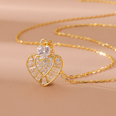 affordable luxury love necklace