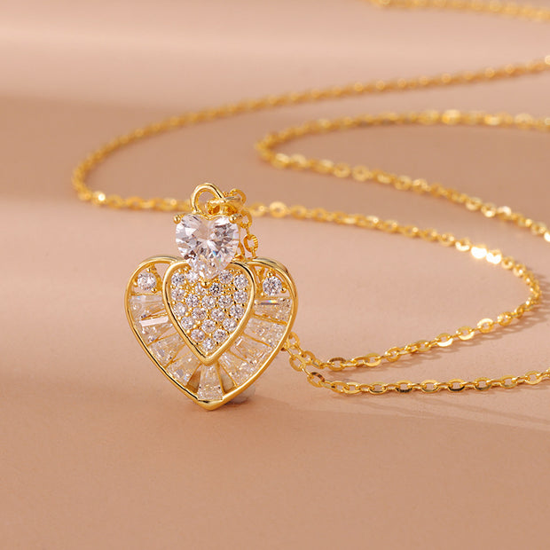 affordable luxury love necklace