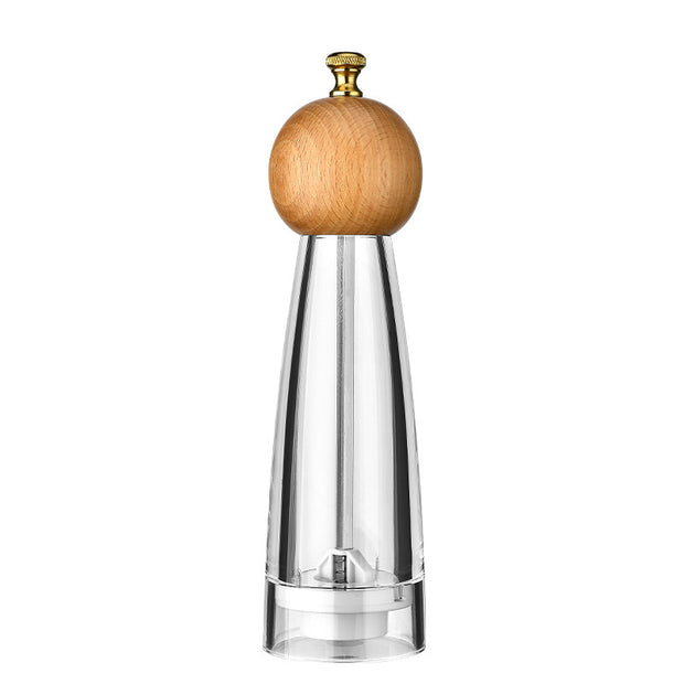 Acrylic Ceramic Core Manual Pepper Grinder Kitchen Gadget