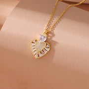 affordable luxury love necklace